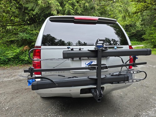 Advantage Deluxe 2 E-Bike Rack Hitch Mounted Platform Style with Ramp Included - Picture 5 of 8