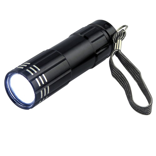 Mellert LED Taschenlampe mit Geschenkbox Leuchte Geschenk schwarz Lampe Light - Bild 2 von 5