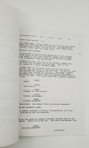 Akte X "The Erlenmeyer Flask" Script Draft April 18 1994 Chris Carter - Bild 11 von 12