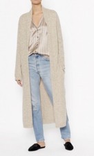 $498 Equipment Thoren Wool Cardigan Oatmeal Multi. Size S.