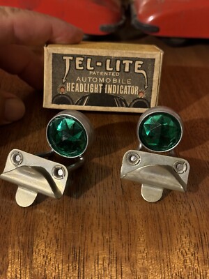 tel lite head light indicators 1920s 1930s 40s accessories