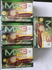 4BOXES OF  MX3 PLUS With L-CARNITINE & Q10,  30 CAPSULES EACH BOX &FREESHIPPING