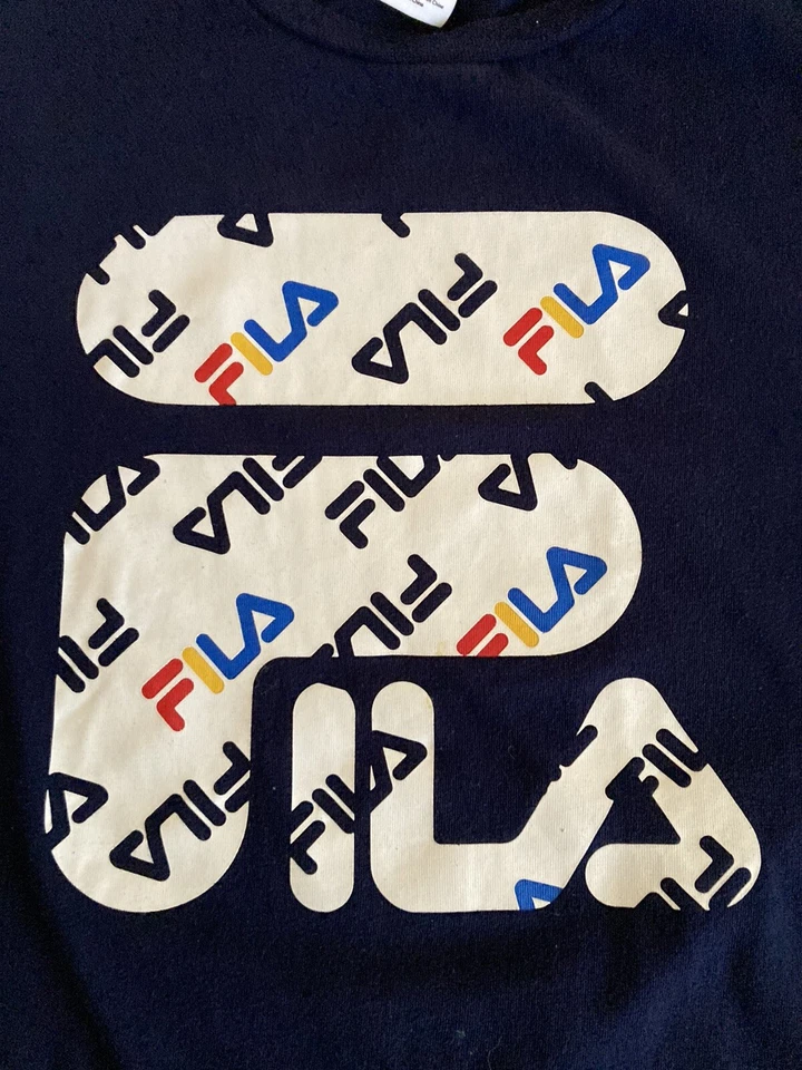 Camisa Fila Juvenil Niño Tallas XL (18/20) Azul Marino Foto 3 de 4