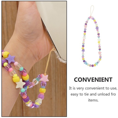 Kind Kette Aus Acrylperlen Anti-Rutsch-Lanyard Für Mobiltelefone - Zdjęcie 11 z 12