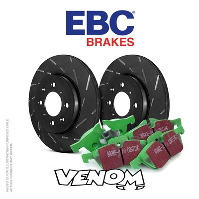 EBC Bremsensatz Scheiben & Beläge hinten für Opel Meriva 1.4 2010-