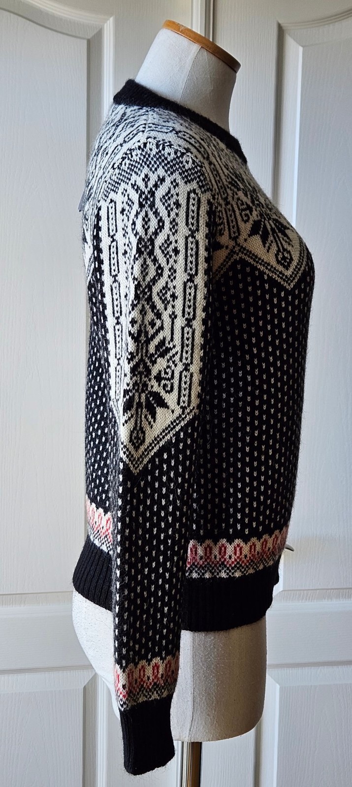 RARE & NEW Weekend Max Mara S Small Black Wool Alpaca Knit Jumper Sweater NWT image 6