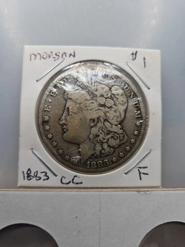 1883-CC Morgan Silver Dollar $1 – Carson City – Fine