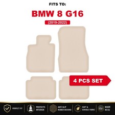 Fußmatten Automatten Velours Premium für BMW 8 G16 2019-2022 4-tlg