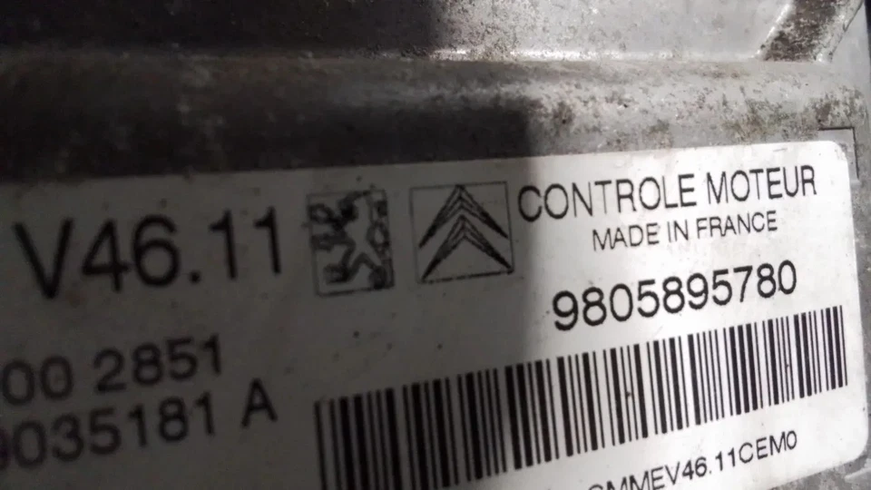 Centralina motore originale (ECU) CITROËN C3 II (SC_) 2014 - Immagine 2 di 2