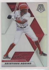 2021 Panini Mosaic Silver Prizm Aristides Aquino #98 0c3e