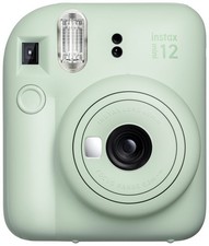 FUJIFILM INSTAX MINI 12 Instant Film Camera Mint Green 