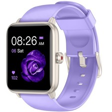 Smart Watch, Fitness Tracker with Heart Rate Monitor, Blood Oxygen, Sleep Tra...