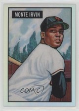 2017 Bowman Chrome 1951 Bowman Reproductions Monte Irvin #3 HOF y8h
