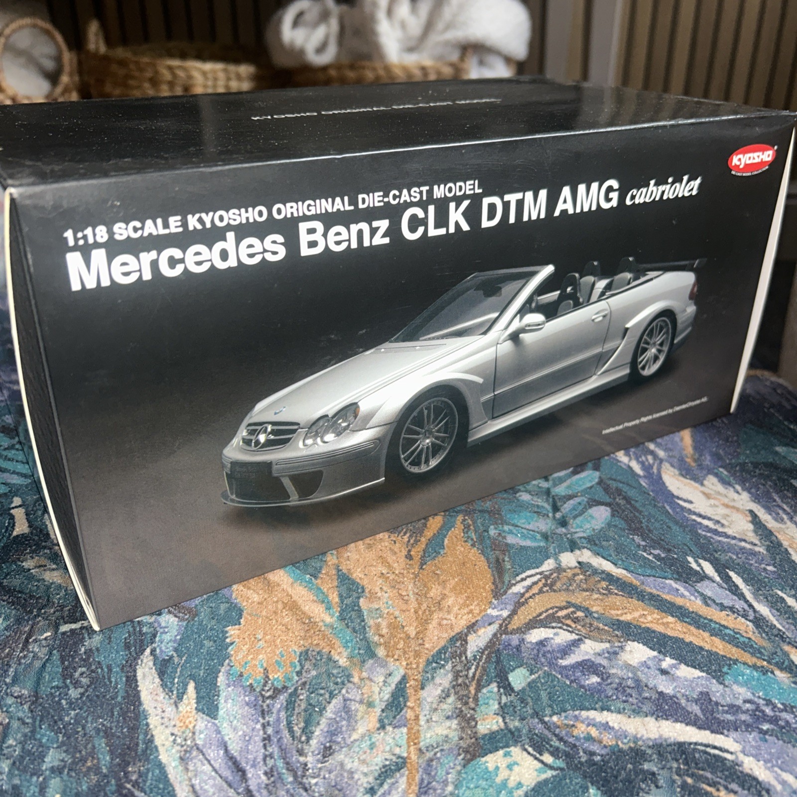 Mercedes Benz CLK DTM AMG Cabriolet Année 2002 Kyosho 08462S NEW SEALED 1.18