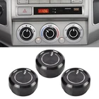 3Pcs Switch Knob Heater Climate Control Button A/C For Toyota Tacoma 2005-2015