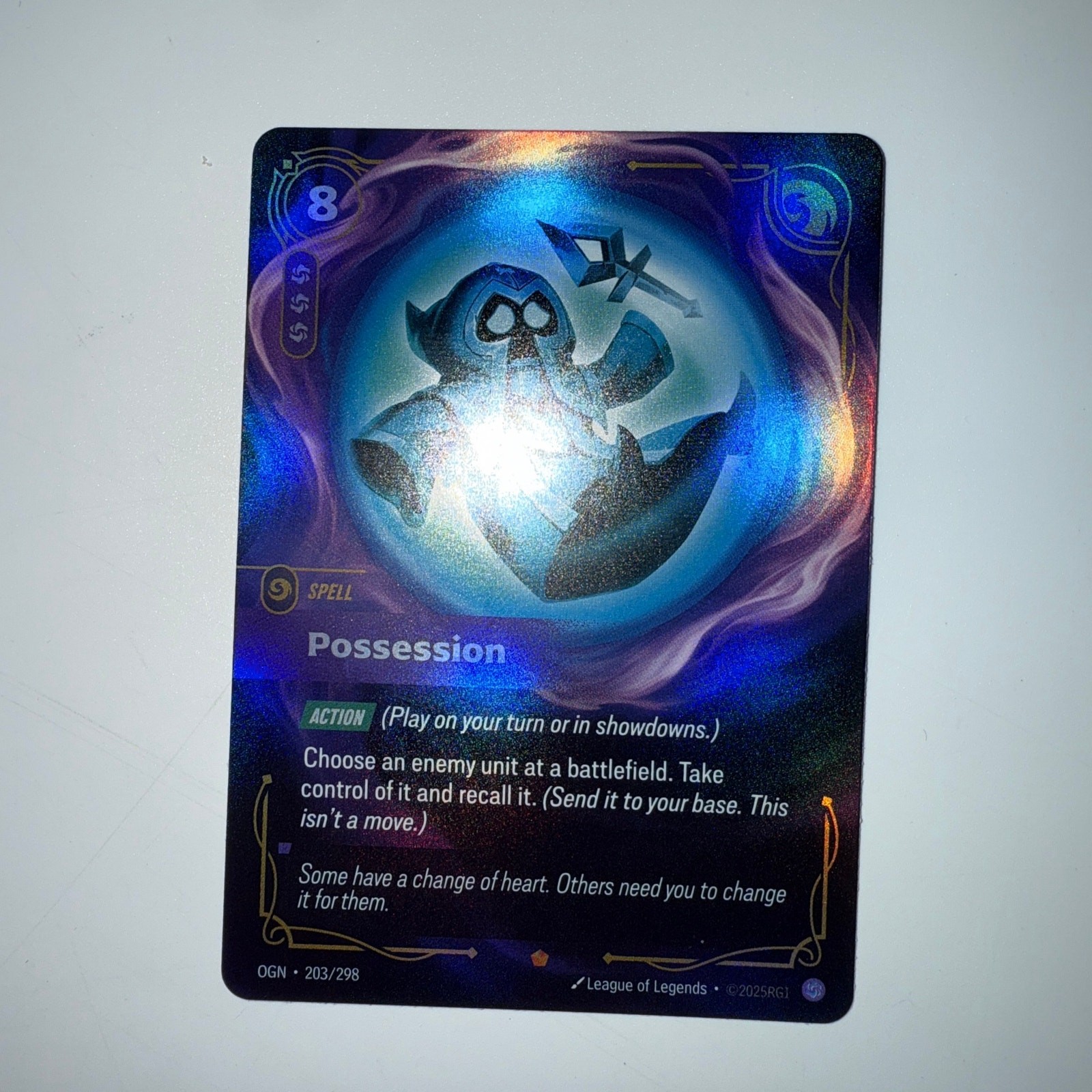 Possession 203/298 Origins OGN Epic Spell Chaos League of Legends NM