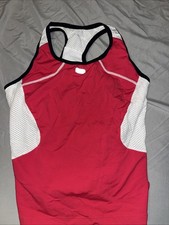 Sugoi Women s Triathlete Tank Top Medium Red EE