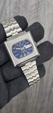 Vintage Seiko 5 Automatic 6319-5060 Beauty Blue Dial Men's Wristwatch Japan.