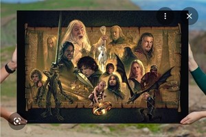 Sideshow Lord Of The Rings The Two Towers 24x36 Art Print LE 1000