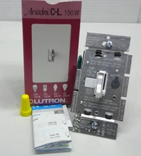 Lutron Ariadni CL  AYCL-153P-WH Ariadni CFL/LED Dimmer 150W