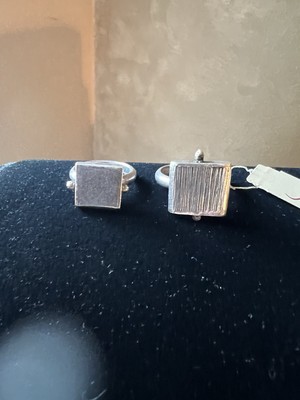 Jessica & Ian Sterling Silver Two Ring Set