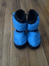 Bloch Warm Up Bootie Kid's Dance Shoe Blue Size Small