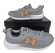 Men's Running Shoes 11 Under Armour Charged Assert 10 Gray Orange 3026175-105