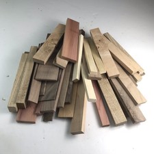 Thin Wood Scrap For Arts And Crafts Project Maple Walnut Cedar Supplies Lot184