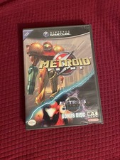 Nintendo Metroid Prime Game with Bonus Metroid Prime 2 Demo Game Cib Tested Work