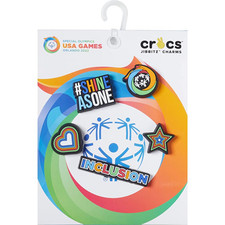 Crocs Jibbitz Inclusive Charm Unisex One Size Multicolor for Clog 5-Pack JZZ180