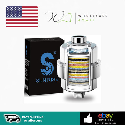 SR SUN RISE 20-Stage Shower Filter-Shower Head Filter for Hard Water