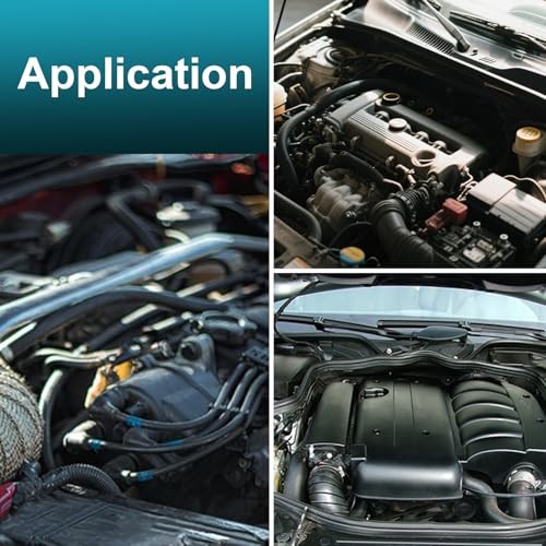 6AN Fuel Line Kit CPE, 3FT Assembled AN6 Braided Fuel Line with 3ft(90°+90°)