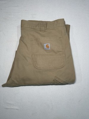 Carhartt Rugged Flex Relaxed Fit Canvas Work Pant BN2291-M 40X32 Beige