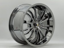Used 4 Pc 20 Arelli Wheels Style 815 20x10 Chrome Finish 6 Lug 6x139.7 Et 15