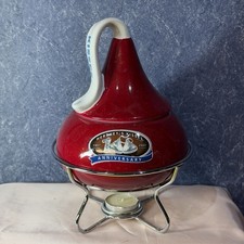Red Hershey's Kisses 100th Anniv  Dessert Chocolate Fondue Set  no forks 2283m