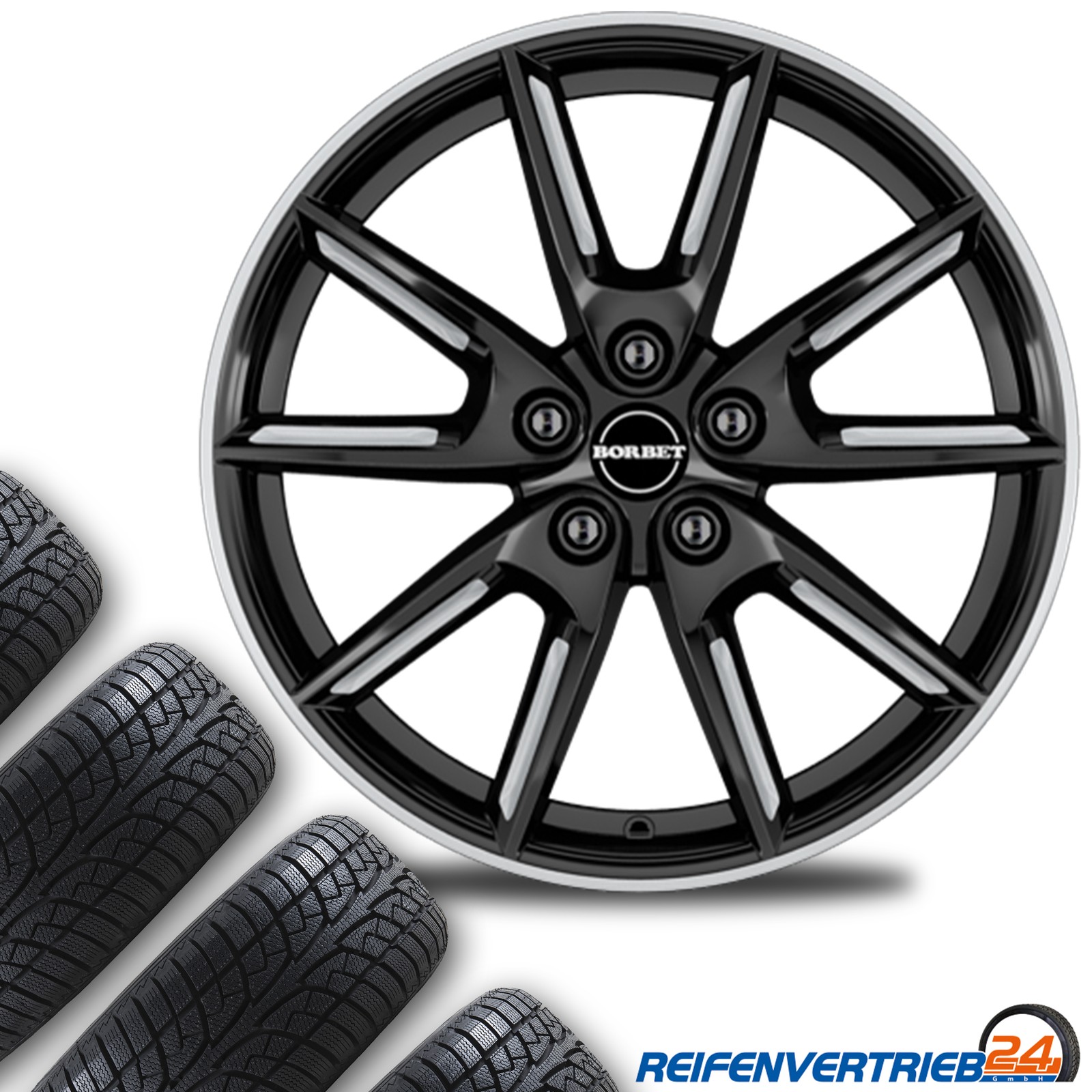 4x Alu Winterräder für VW Golf 8 VIII Reifen 225/45R18 Pirelli - Bild 94