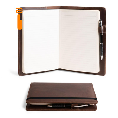 Hide & Drink, Case for Hardcover Leuchtturm A5 (5.75 x 8.25 A5, Bourbon Brown 