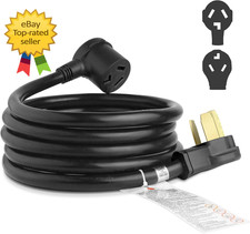 Dryer Extension Cord 10FT 3 Prong 30 Amp 10 30P to 10 30R EV Power Cord 10 AWG