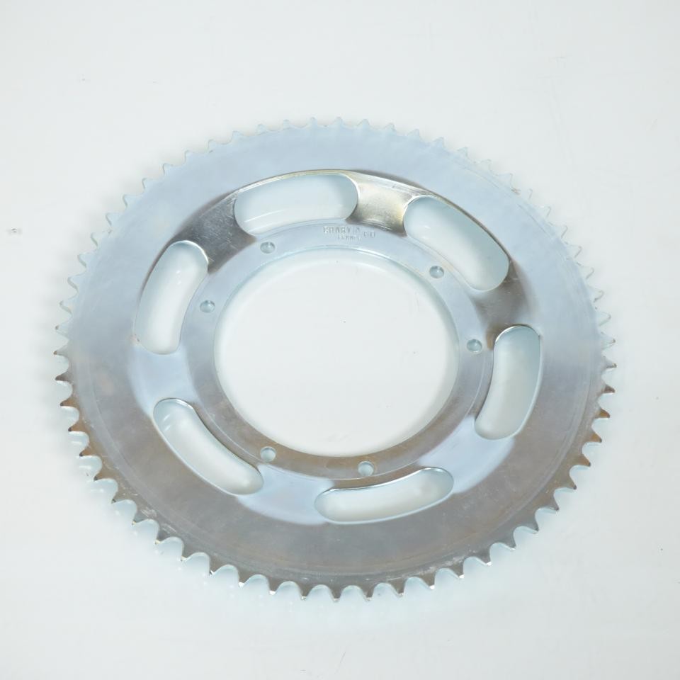 Couronne transmission 60 dents MBK 88 pas 415 pignon roue arrière alésage 110mm