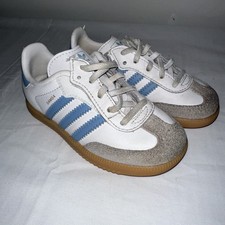 Adidas Samba Boys Size 9K In Ok Condition Some Peeling As Shown In Pictures