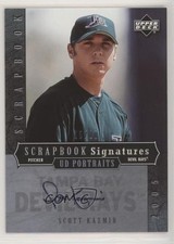 2005 Upper Deck Portraits Scrapbook Signatures 15/20 Scott Kazmir Auto 0q3