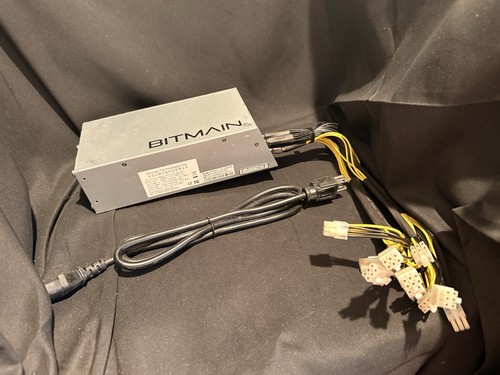 Bitmain APW3++ 1600W PSU w/ Power Cable – Powers On