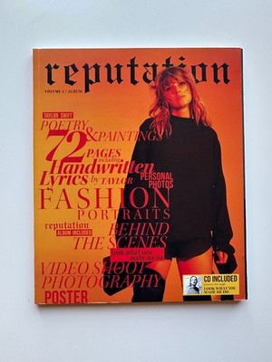 Reputation: Taylor Swift Magazine / Poster / CD Volume 1 (2018)