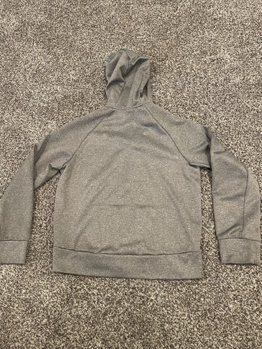 NIKE Drifit Boys Youth Size Large Grey Jacket Zip Fleece - Picture 6 of 9