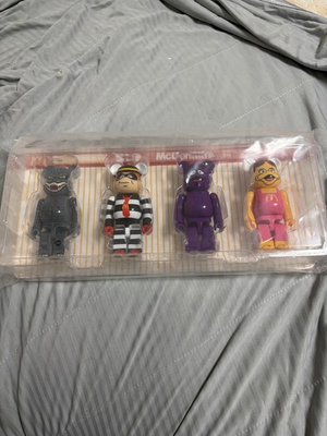 #ad McDonald#x27;s x Godzilla BE@RBRICK 150% Set of 4 Japan Exclusive Limited $63.00