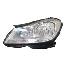 Mercedes-Benz C-Class S204 (FL) 2012 Left Halogen Headlight Chrome A2048205159