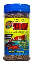 Zoo Med Aquatic Shrimp Crab  Lobster Food 2.5 oz.