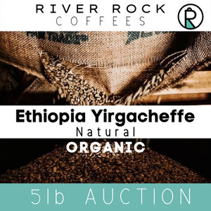 5lbs Organic Ethiopia Yirgacheffe Natural Green Coffee Beans (unroasted)