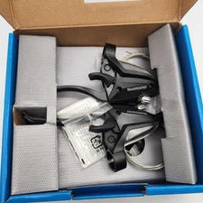 Shimano ST-EF500-4 Bicycle Brake/Shift Lever Set 3 x 7-Speed Black OPEN PACKAGE