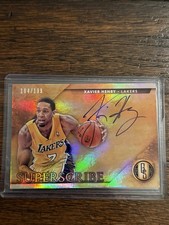 2015 Panini Gold Standard Xavier Henry Superscribe 104/199 Auto
